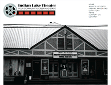 Tablet Screenshot of indianlaketheater.org